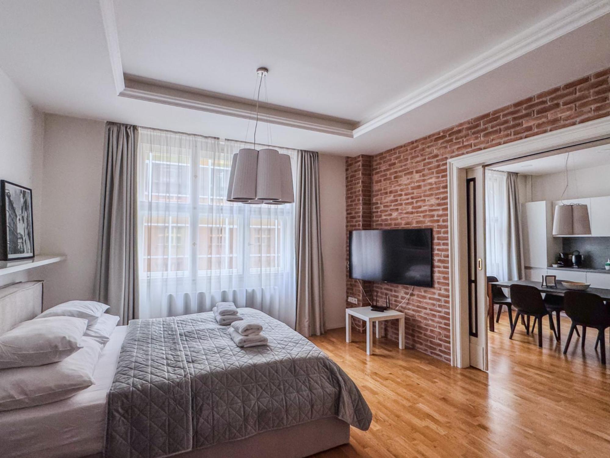 Unique Old Town Apartments At Palace Dlouha Prague Ngoại thất bức ảnh